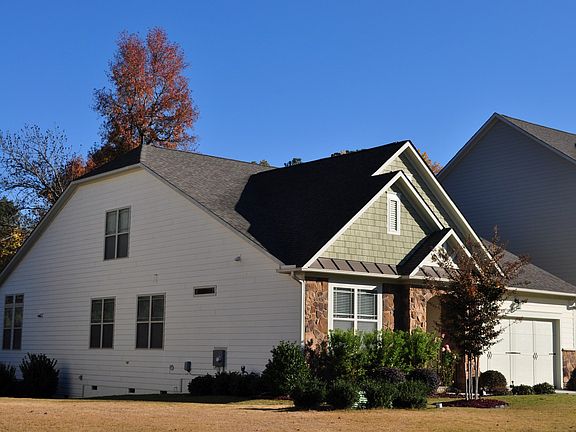 Left side view of home