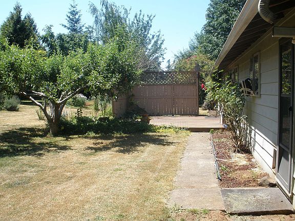 Back Yard with Deck