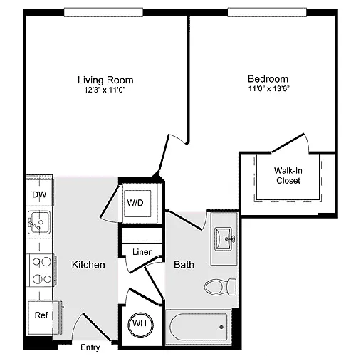 Floor plan A-6C