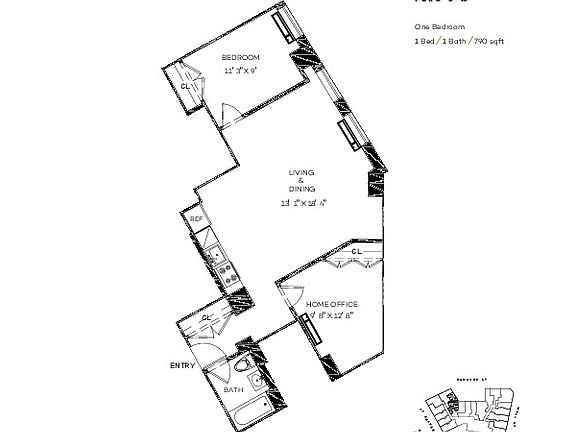 2nd image of 63 Wall St APT 807