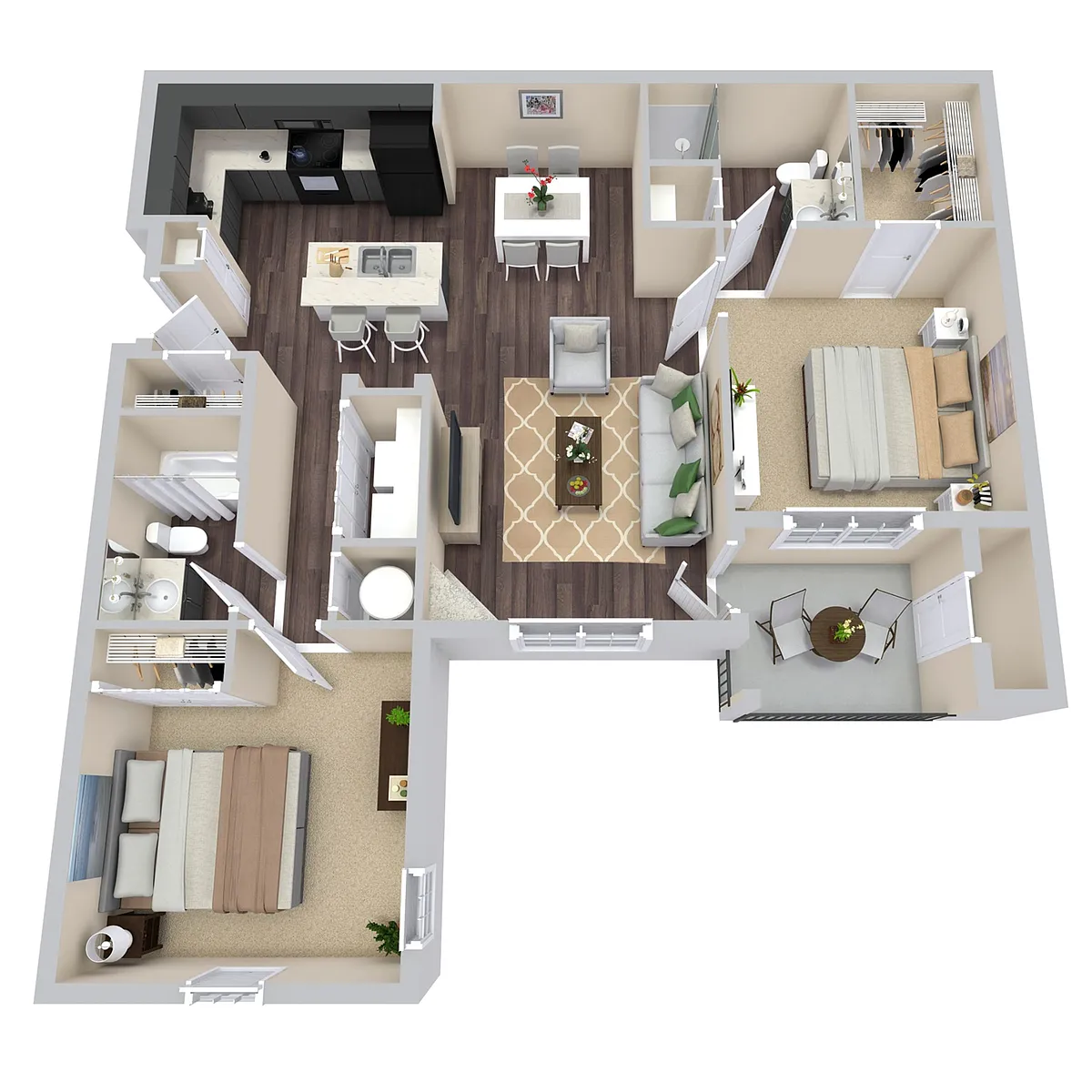 Floor plan Trailhead