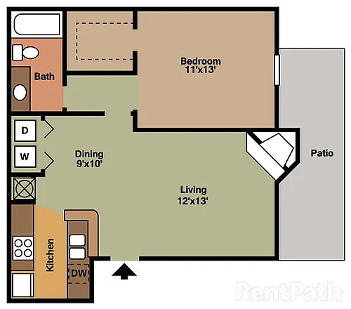 Floor plan Renovated B