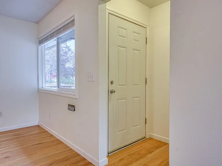 Front door, view from inside unit