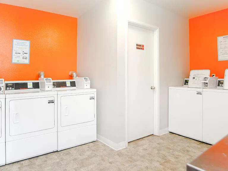 Community laundry room at Sherman Oaks Gardens.