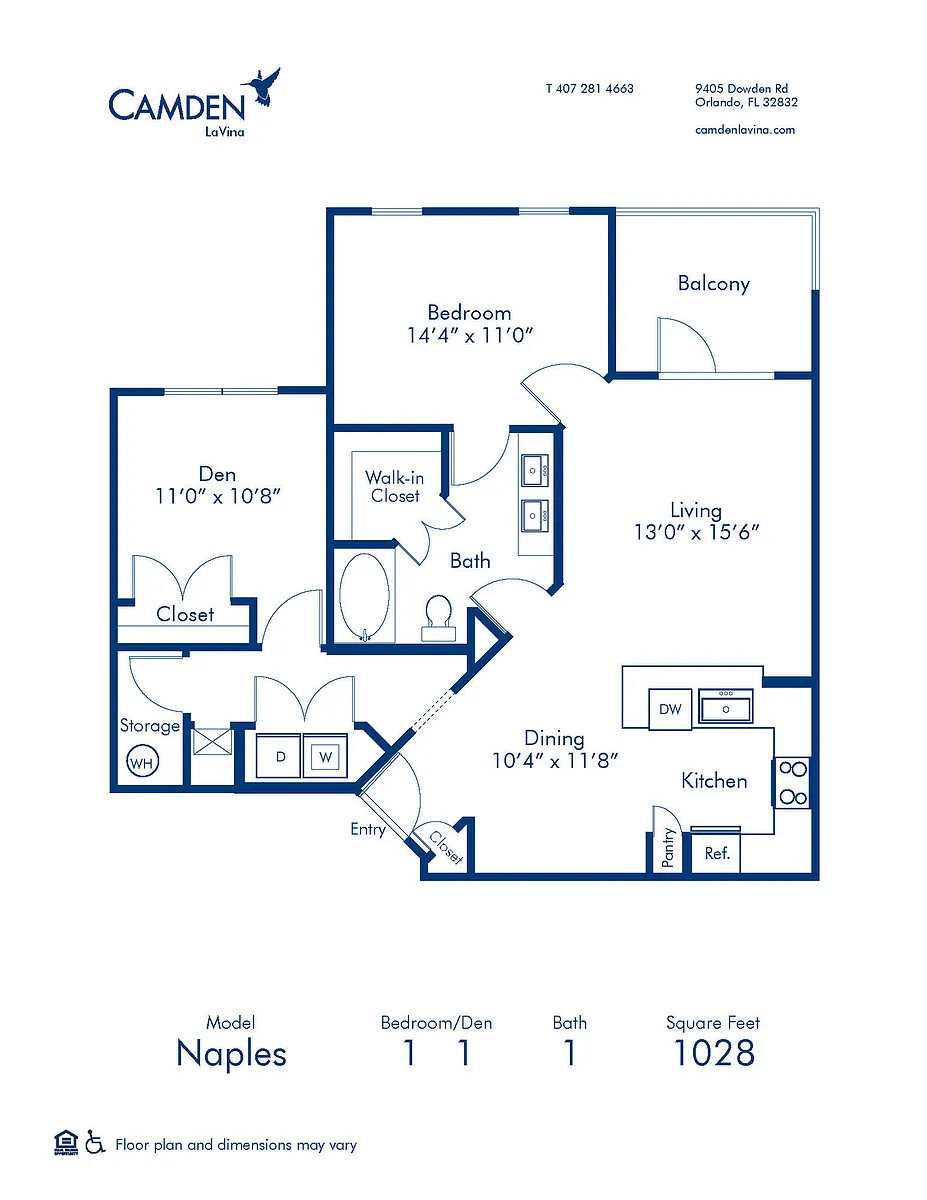 Floor plan Naples