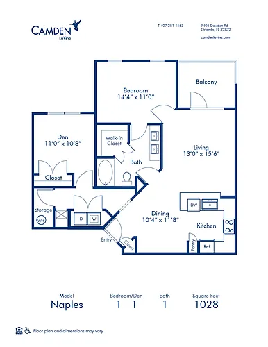 Floor plan Naples