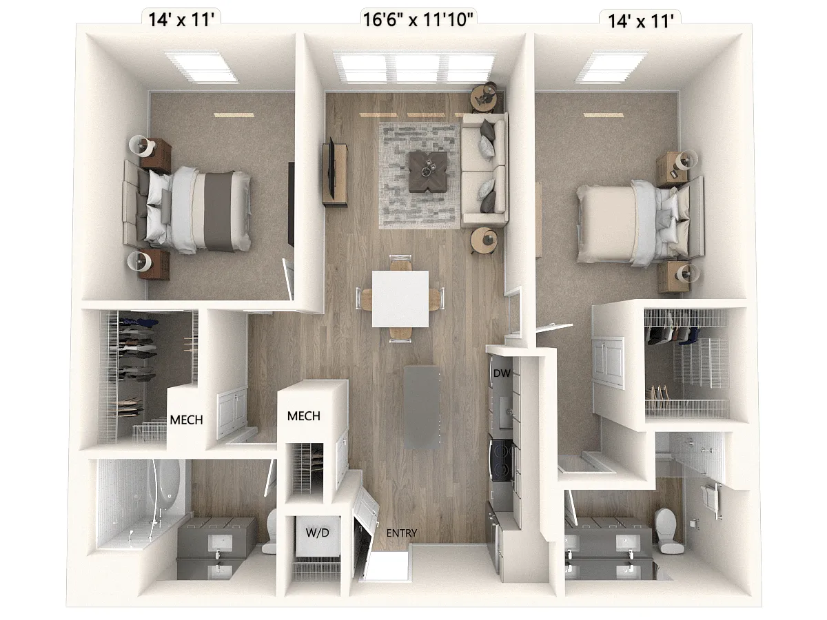Floor plan B10