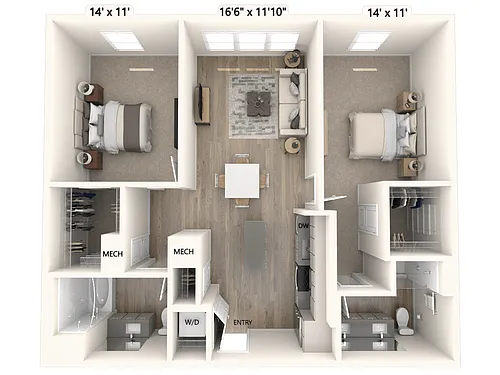 Floor plan B10