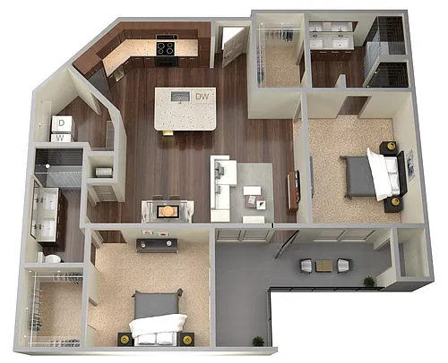 Floor plan B4