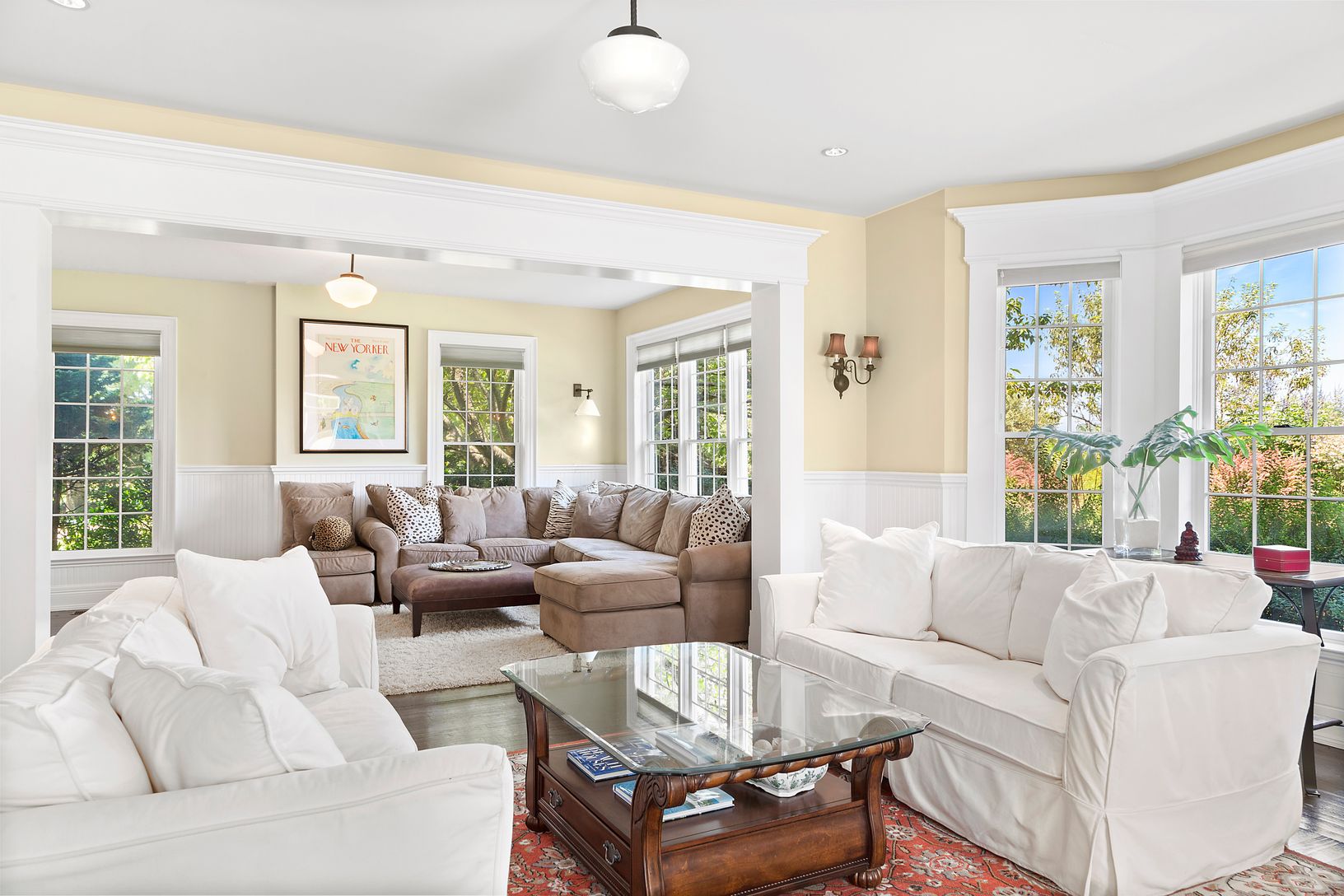  Sitting room with views of the farms