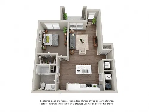 Floor plan Standard w Attached Garage