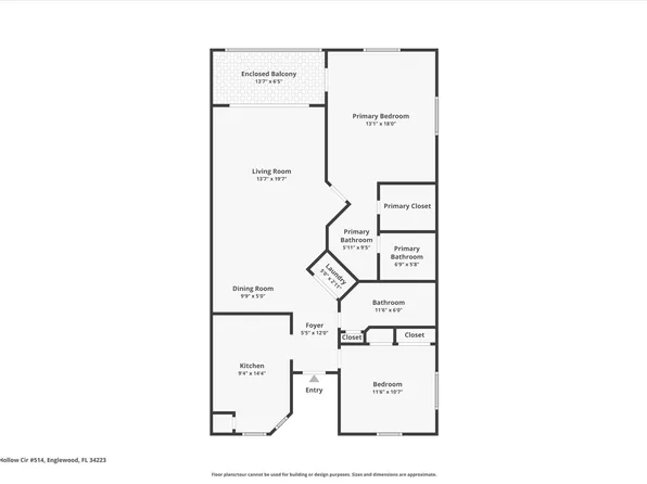 514 Pine Hollow Cir #514, Englewood, FL 34223