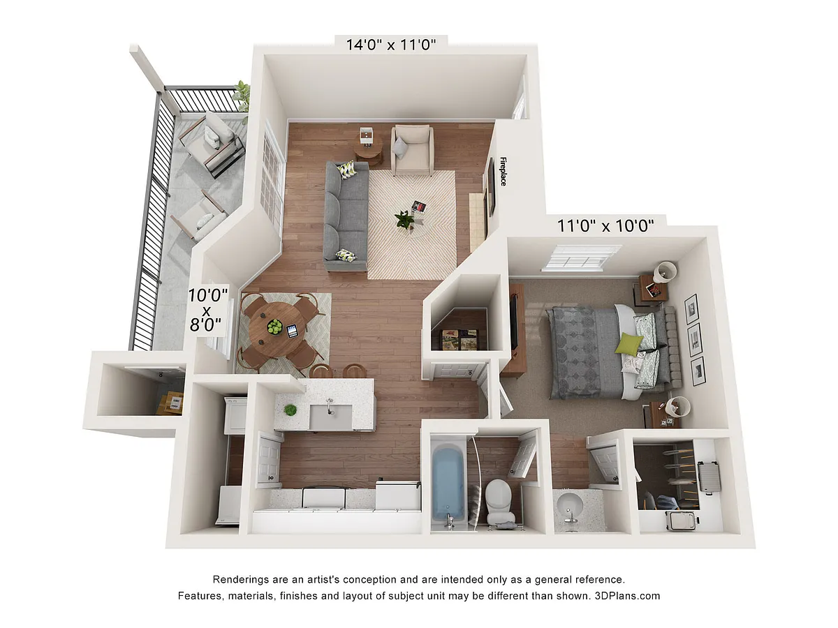 Floor plan A3R