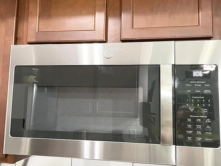 Brand new microwave