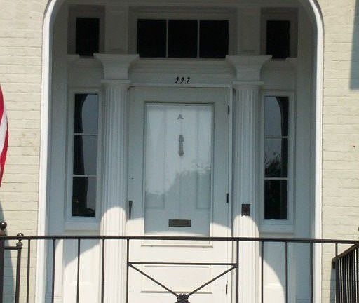 Recessed “Greek Revival” 