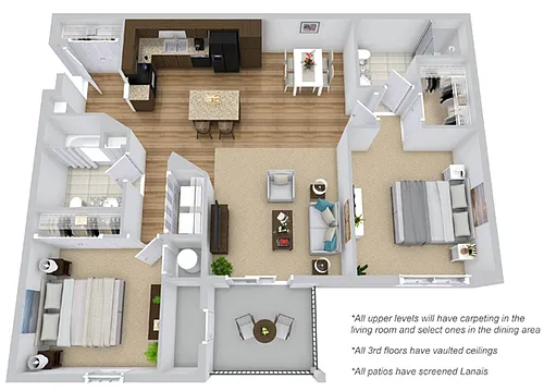Floor plan Tidewater