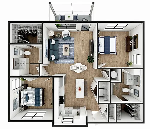 Floor plan Beachcomber
