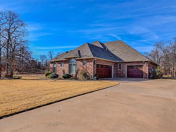Three car garage. Third bay is deep enough to hold lawn equipment as well!