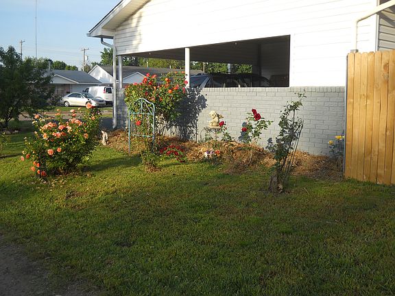 N side of double carport