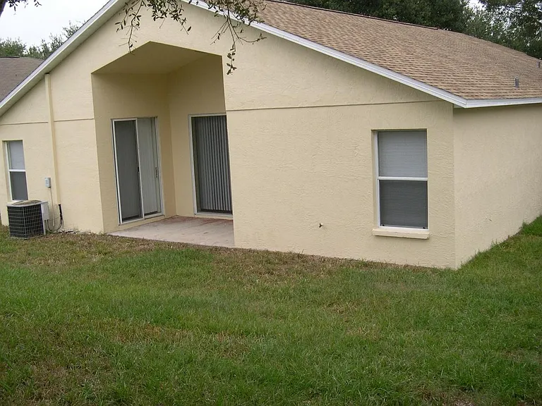 Nice back yard