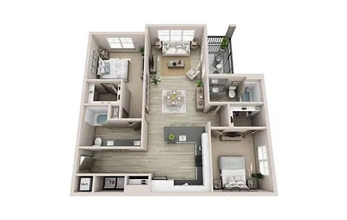 Floor plan B1