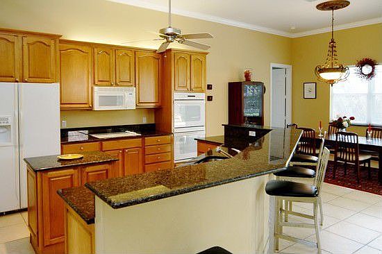 Gourmet Kitchen w/ Granite Tops