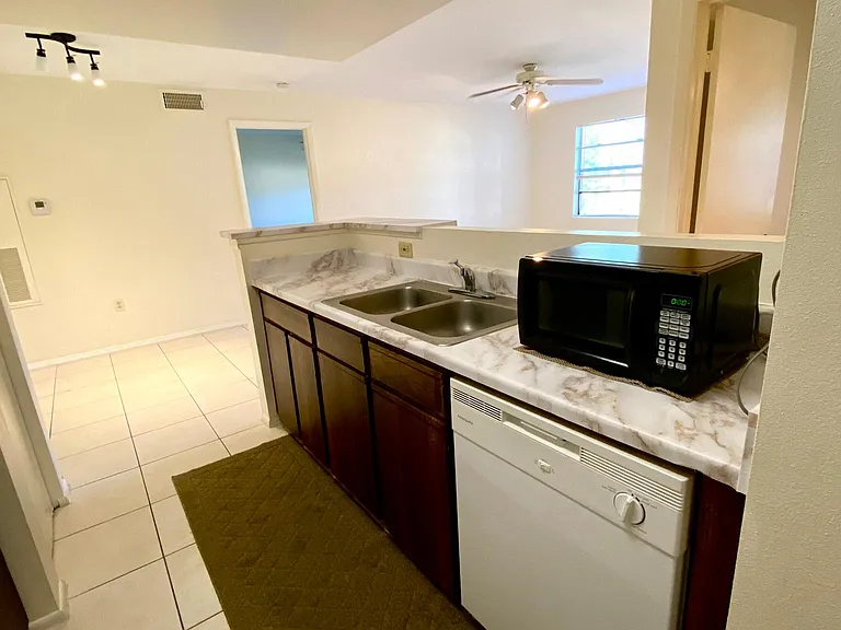 new cabinet and new appliances
