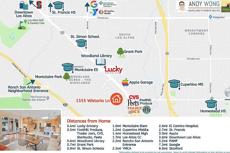 1555 Wistaria Ln, Los Altos, CA 94024 Zillow