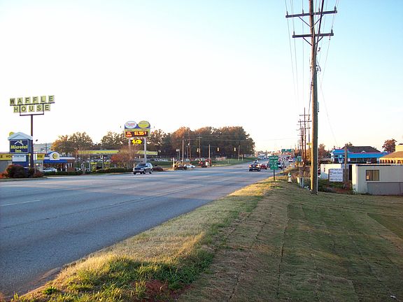 Next to Cracker Barrell