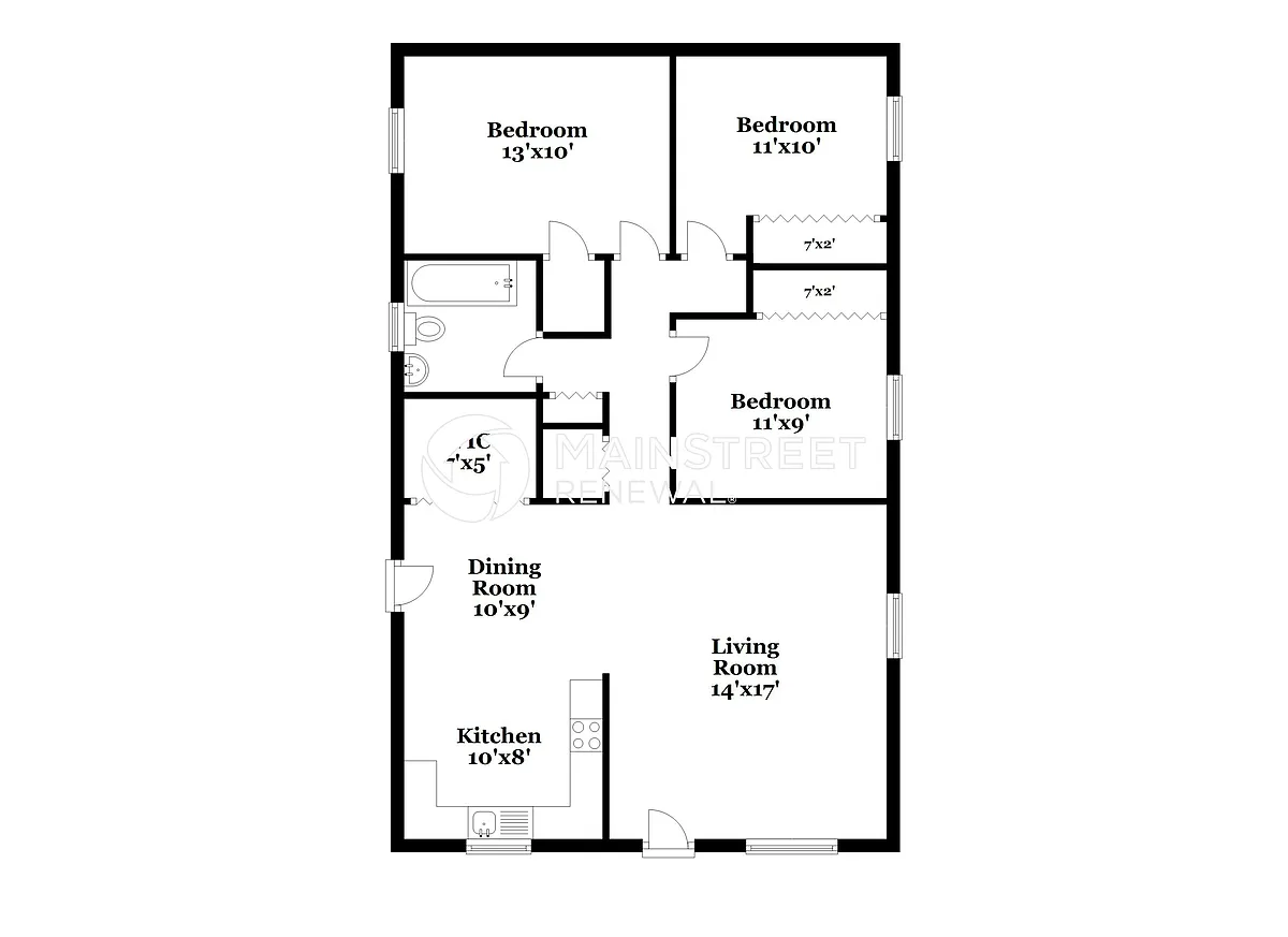 Floor Plan - 1827 Auburn St S