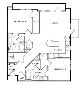 Floor plan B6