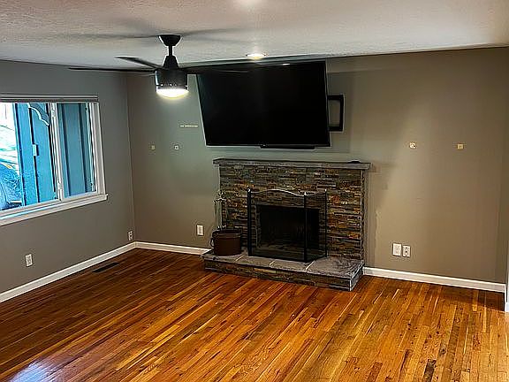 Living with front window