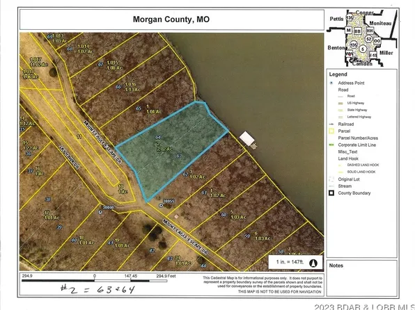 LOT 63&64 Mount Eagle Escape Dr, Stover, MO 65078