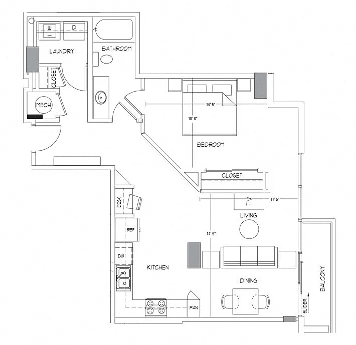 Floor plan A8