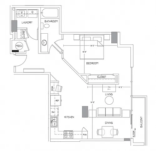 Floor plan A8