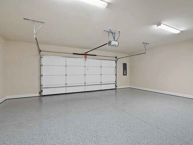 2 car garage with storage