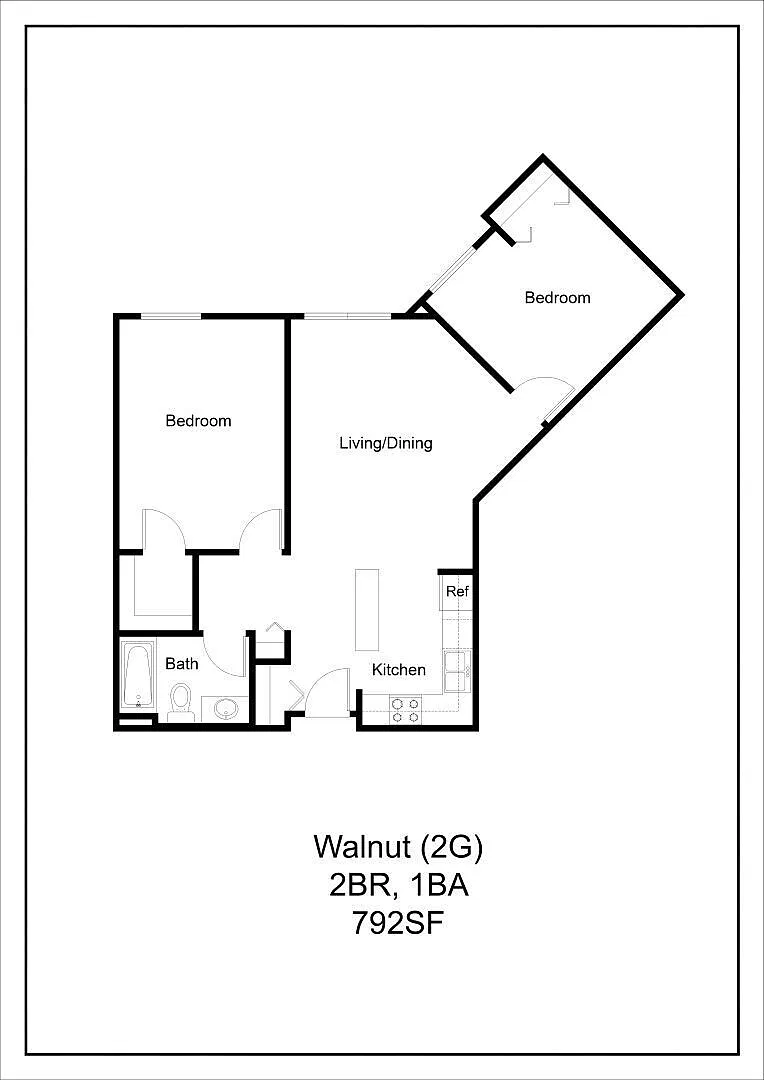 Floor plan Walnut