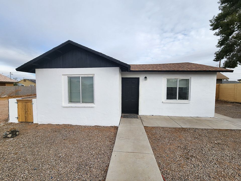 Front view of the home