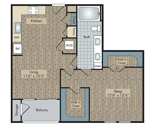 Floor plan A2