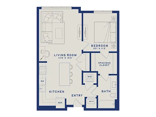Floor plan A8