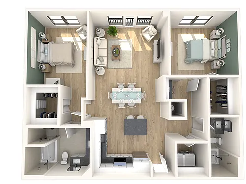 Floor plan Bellaire