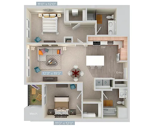Floor plan B4-sc1-1134