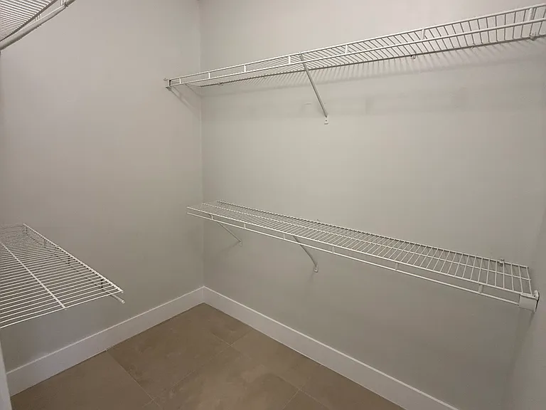 Master walk in closet