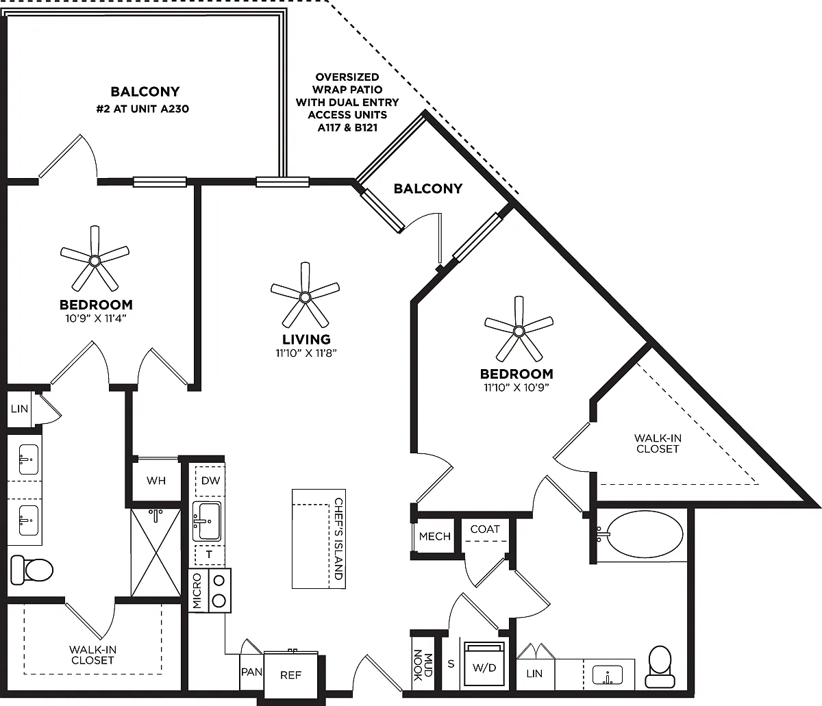 Floor plan B13