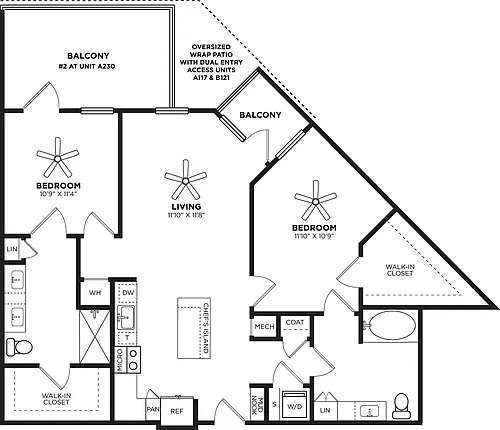 Floor plan B13