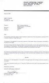 2009 Property Appraisal : Property was appraised at $80,000 March 4, 2009.