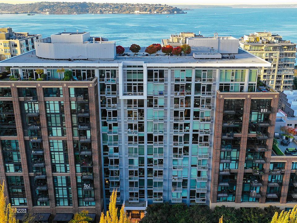 Beautiful glass, brick and aluminum building, steel and concrete construction.