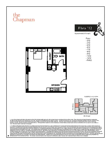 Floor plan 12 Flats