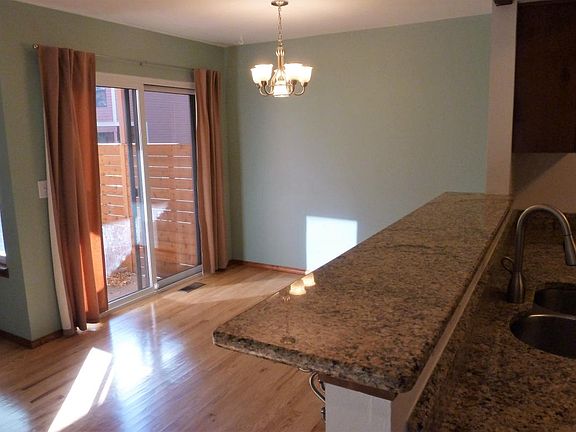 Dining Room with Sliding Glass Doors to Patio