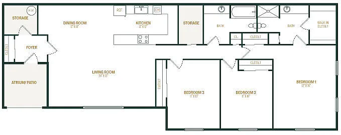 Floor plan C2